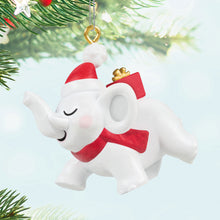 Load image into Gallery viewer, Hallmark Mini Festive White Elephant 2025 Ornament, 1&quot; *coming in Oct
