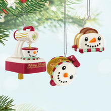 Load image into Gallery viewer, Hallmark Mini Cooking Up Christmas 2025 Ornaments, Set of 3
