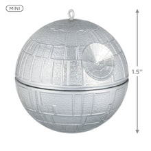 Load image into Gallery viewer, Hallmark Mini Star Wars™ Death Star™ 2025 Ornament, 1.5&quot;
