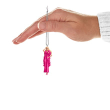 Load image into Gallery viewer, Hallmark Mini Superstar Barbie™ and Superstar Christie™ 2025 Ornaments, Set of 2
