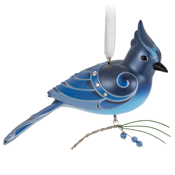 Hallmark The Beauty of Birds Steller's Jay Ornament