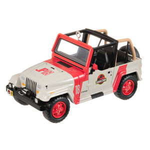 Hallmark The Car's the Star Jurassic Park 1992 Jeep Wrangler Metal Ornament