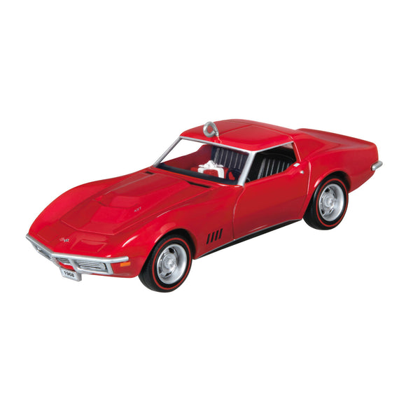 Hallmark Classic American Cars 1968 Chevrolet® Corvette® L88 2024 Metal Ornament