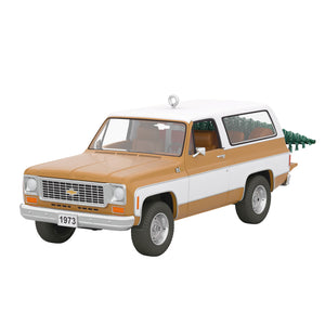 Hallmark All-American Trucks 1973 Chevrolet® Blazer® 2023 Metal Ornament