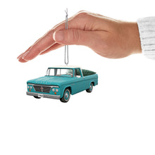 Load image into Gallery viewer, Hallmark All-American Trucks 1964 Dodge D-100 2024 Metal Ornament
