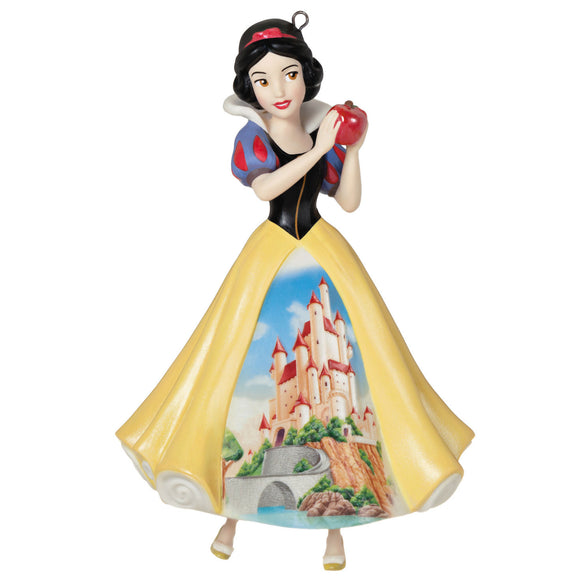 Hallmark Disney Princess Celebration Snow White Porcelain Ornament