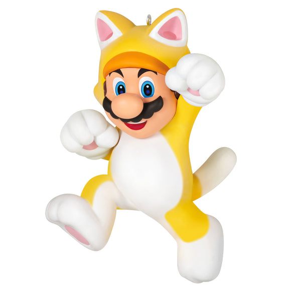 Hallmark Nintendo Super Mario™ Powered Up With Mario Cat Ornament