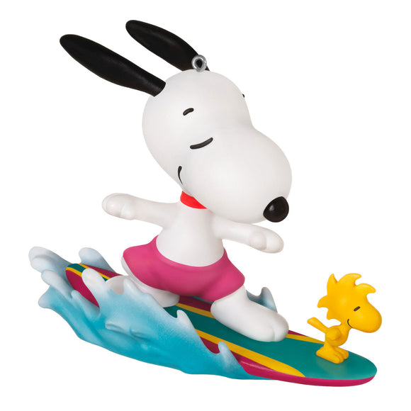 Hallmark Peanuts® Spotlight on Snoopy Surf's Up! 2024 Ornament