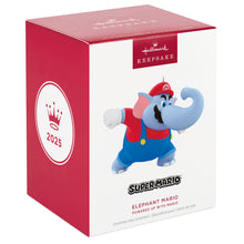 Load image into Gallery viewer, Hallmark Nintendo Powered Up With Mario Elephant Mario 2025 Ornament
