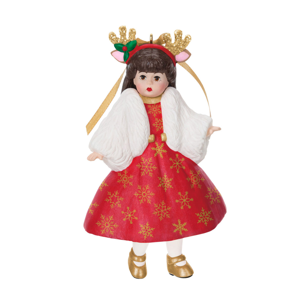 Hallmark Madame Alexander® Deer Santa 2025 Ornament Final