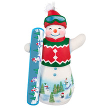 Load image into Gallery viewer, Hallmark Snowtop Lodge Ollie U. Halfpipe 2025 Porcelain Ornament
