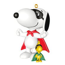 Load image into Gallery viewer, Hallmark Peanuts® Spotlight on Snoopy Masked Marvel 2025 Ornament
