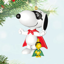 Load image into Gallery viewer, Hallmark Peanuts® Spotlight on Snoopy Masked Marvel 2025 Ornament
