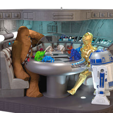 Load image into Gallery viewer, Hallmark Keepsake Star Wars: A New Hope™ &quot;Let the Wookiee™ Win&quot; Ornament With Video, Light and Sound
