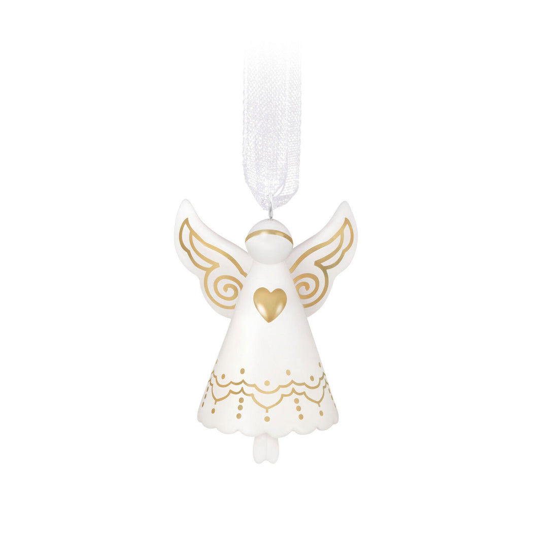 Hallmark Mini Little Angel 2025 Porcelain Ornament, 1.25